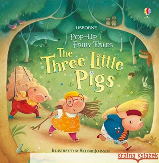 Pop-up Three Little Pigs Susanna Davidson 9781474939577 Usborne Publishing Ltd - książka