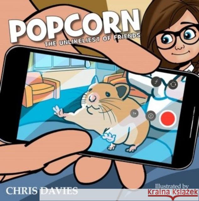 Popcorn: The Unlikeliest of Friends Chris Davies 9781917022293 Candy Jar Books - książka