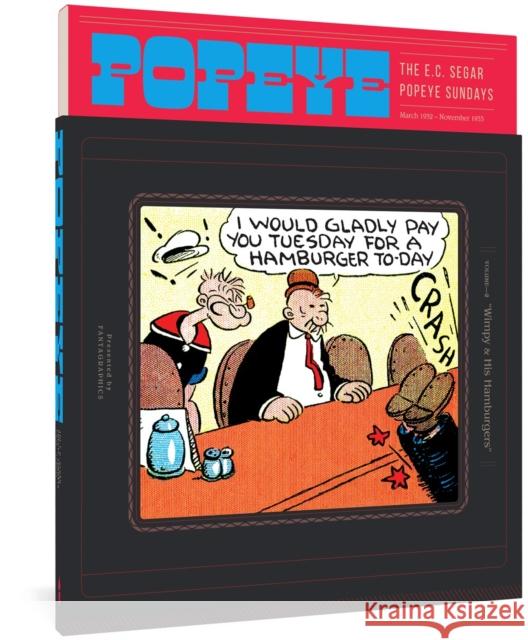 Popeye Volume 2: Wimpy & His Hamburgers Segar, E. C. 9781683966685 Fantagraphics - książka