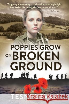 Poppies Grow on Broken Ground Tesni Bevan 9780993139161 Oade Associates - książka