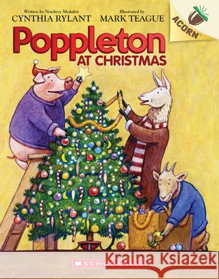 Poppleton at Christmas: An Acorn Book (Poppleton #5) Cynthia Rylant Mark Teague 9781338566772 Scholastic Inc. - książka