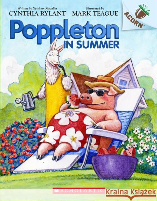 Poppleton in Summer: An Acorn Book (Poppleton #6) Cynthia Rylant 9781338566758 Scholastic Inc. - książka