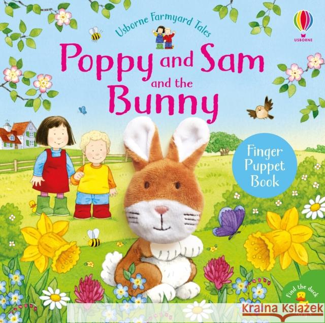 Poppy and Sam and the Bunny Taplin Sam 9781474974899 Usborne Publishing Ltd - książka