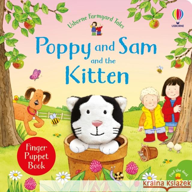 Poppy and Sam and the Kitten Sam Taplin 9781474981231 Usborne Publishing Ltd - książka