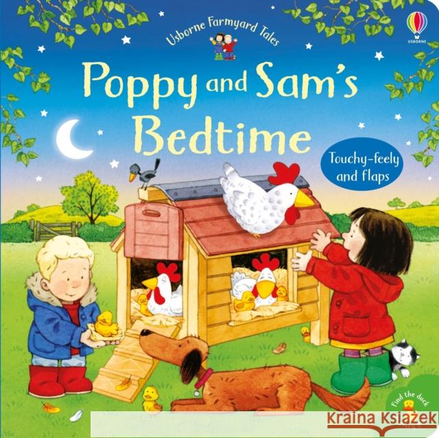 Poppy and Sam's Bedtime Taplin, Sam 9781474941068 Usborne Publishing Ltd - książka