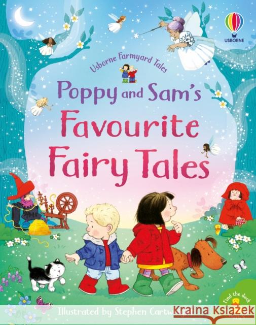 Poppy and Sam's Favourite Fairy Tales Laura Cowan 9781474995696 Usborne Publishing Ltd - książka