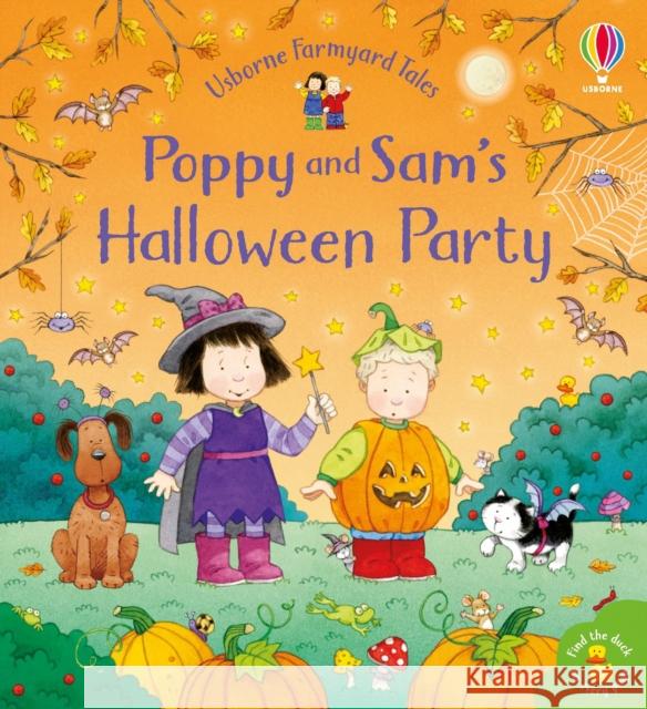 Poppy and Sam's Halloween Party: A Halloween Book for Kids Sam Taplin 9781474935913 Usborne Publishing Ltd - książka