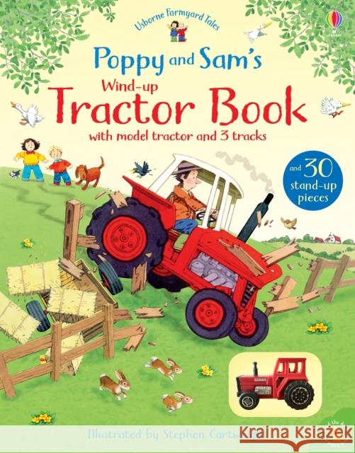 Poppy and Sam's Wind-Up Tractor Book Amery, Heather; Doherty, Gillian 9781474962582 Usborne Publishing Ltd - książka