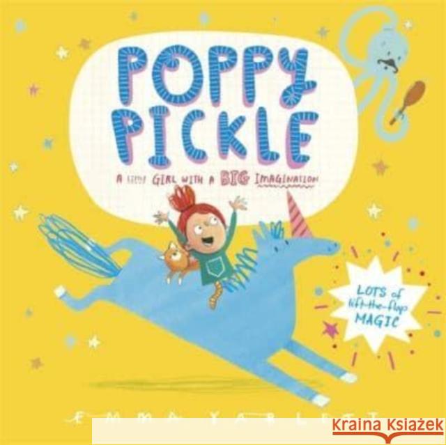 Poppy Pickle: A magical lift-the-flap book! Emma Yarlett 9781800783898 Templar Publishing - książka