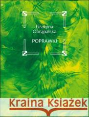 Poprawki Grażyna Obrąpalska 9788368215601 Forma - książka