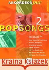 PopSongs, für Akkordeon. Bd.2 : Spezialarrangements im mittleren Schwierigkeitsgrad Kölz, Hans-Günther   9783940069054 Holzschuh - książka