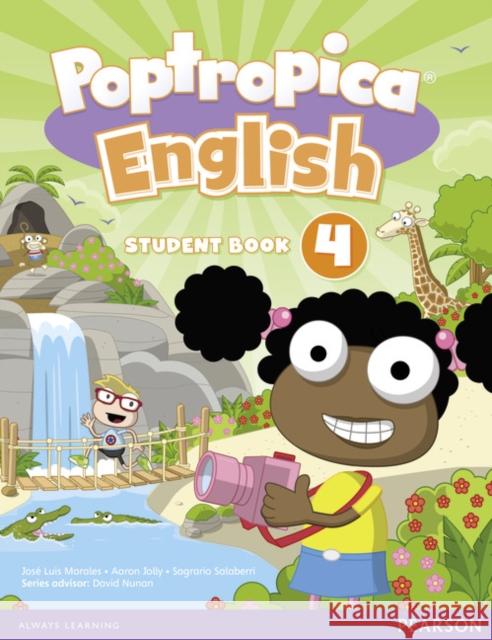 Poptropica English American Edition 4 Student Book Aaron Jolly 9781292091143 Pearson Education Limited - książka