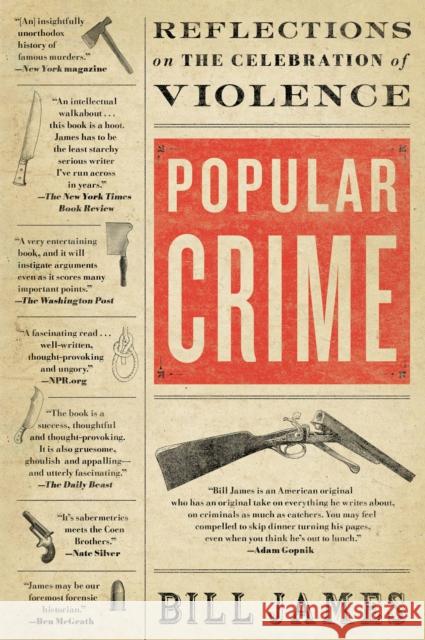 Popular Crime: Reflections on the Celebration of Violence Bill James 9781416552741 Scribner Book Company - książka