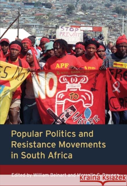 Popular Politics and Resistance Movement Beinart, William 9781868145188 Witwatersrand University Press Publications - książka