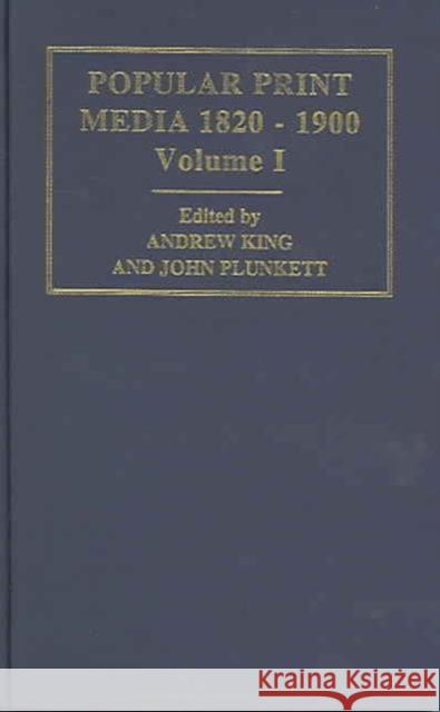 Popular Print Media 1820-1900 Andrew King Andrew King 9780415322508 Routledge - książka