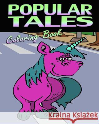 Popular Tales (Coloring Book) Randolph Rubicon 9781522708940 Createspace Independent Publishing Platform - książka