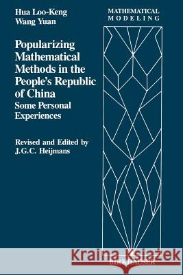 Popularizing Mathematical Methods in the People's Republic of China: Some Personal Experiences Hua, L. K. 9781468467598 Birkhauser - książka