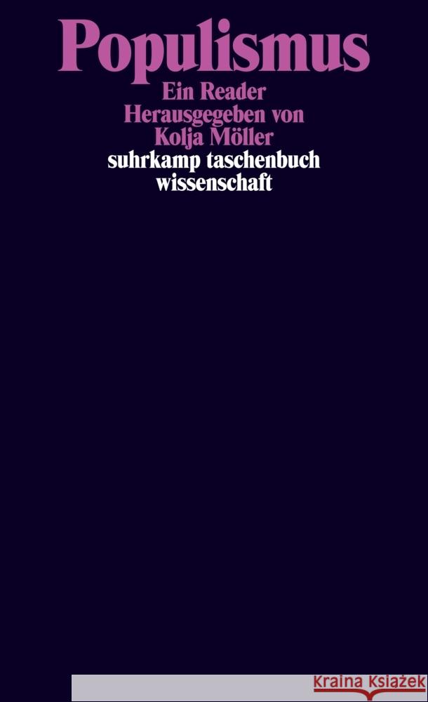 Populismus  9783518299401 Suhrkamp Verlag - książka
