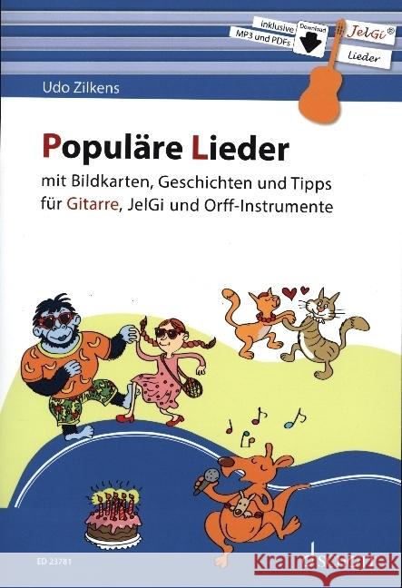 Populäre Lieder Zilkens, Udo 9783795731588 Schott Music, Mainz - książka