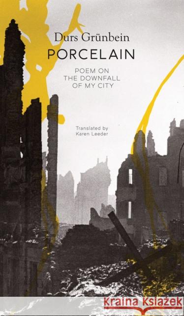 Porcelain: Poem on the Downfall of My City Gr Karen Leeder 9780857427816 Seagull Books - książka