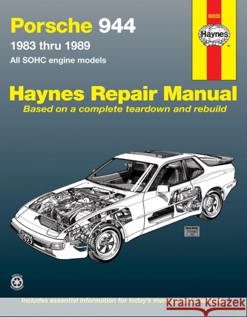 Porsche 944 (83 - 89) Haynes Publishing 9781850106579  - książka