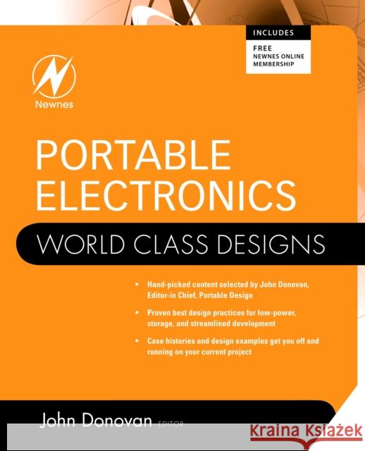 Portable Electronics: World Class Designs  Donovan 9781856176248  - książka