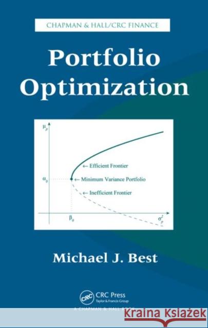 Portfolio Optimization Michael J. Best 9781420085846 Chapman & Hall/CRC - książka