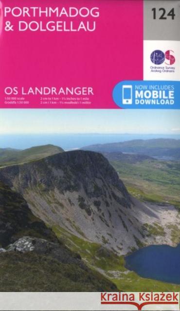 Porthmadog & Dolgellau Ordnance Survey 9780319262221 Ordnance Survey - książka