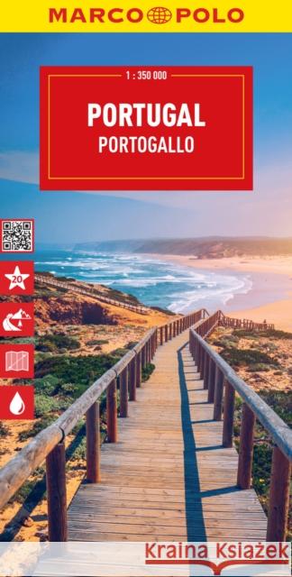 Portugal Marco Polo Map Marco Polo 9783575017666 MAIRDUMONT GmbH & Co. KG - książka