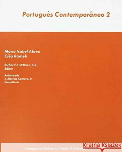 Portugues Contemporaneo II: Audiocassettes (10) Maria Isabel Abreu Clea Rameh 9780878400492 GEORGETOWN UNIVERSITY PRESS - książka