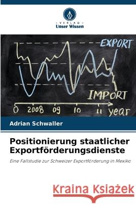 Positionierung staatlicher Exportförderungsdienste Schwaller, Adrian 9786209406584 Verlag Unser Wissen - książka