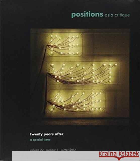 Positions: 20 Years After Barlow, Tani E. 9780822367659 Duke University Press - książka