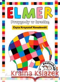 Posłuchajki. Elmer Przygody w kratkę Cd mp3 - audiobook McKee David 9788324522989 Papilon - książka