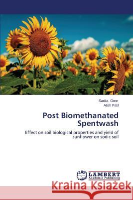 Post Biomethanated Spentwash Gore Sarika 9783659587108 LAP Lambert Academic Publishing - książka