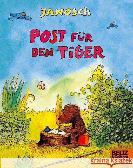 Post für den Tiger : Vierfarbiges Pappbilderbuch JANOSCH 9783407755445 Beltz - książka