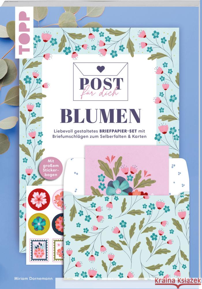 Post für dich. Blumen Dornemann, Miriam 9783735853264 Frech - książka