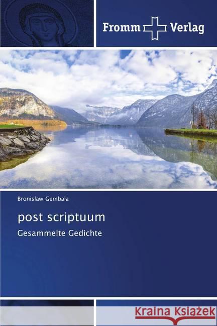 post scriptuum Gembala, Bronislaw 9786138367819 Fromm Verlag - książka