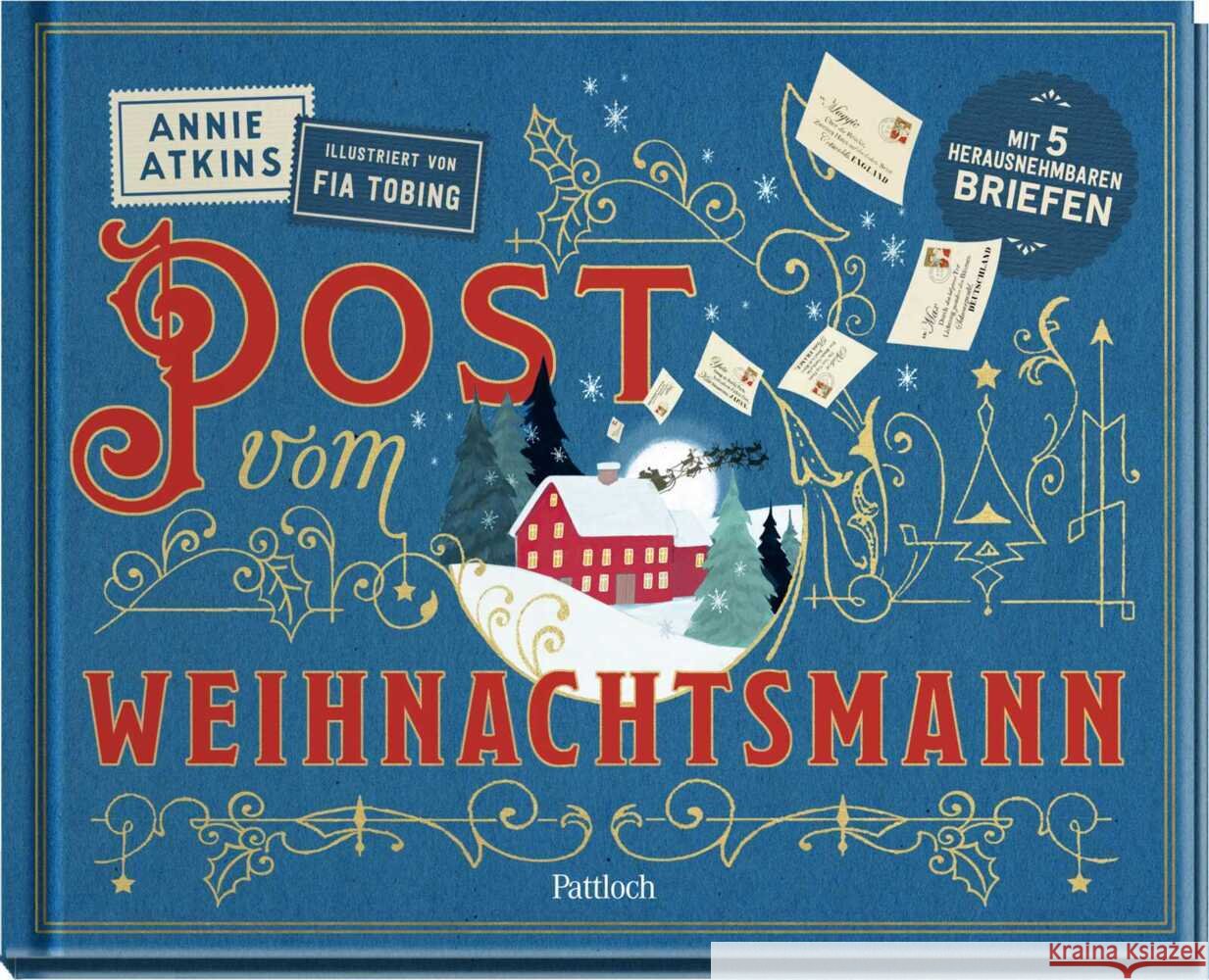 Post vom Weihnachtsmann Atkins, Annie 9783629015976 Pattloch - książka