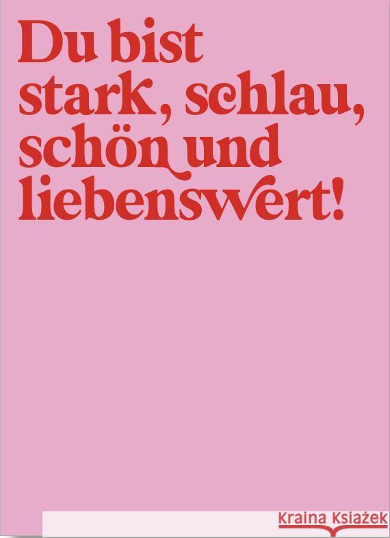 Poster Liebenswert Pink 50x70 Kämpf, Nina 0732821056446 Kämpf - książka