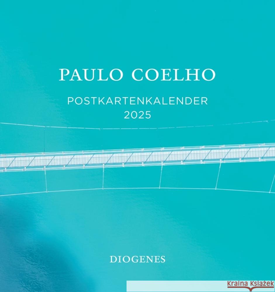 Postkarten-Kalender 2025 Coelho, Paulo 9783257511048 Diogenes - książka