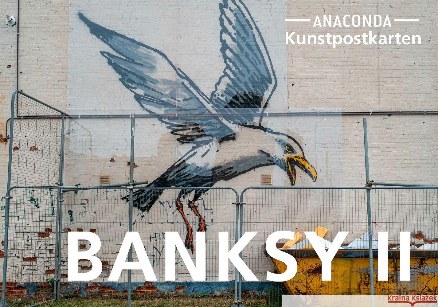 Postkarten-Set Banksy II  9783730612996 Anaconda - książka