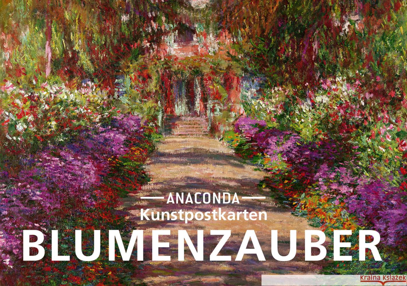 Postkarten-Set Blumenzauber  9783730612224 Anaconda - książka