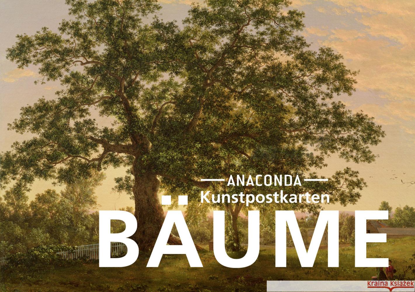 Postkarten-Set Bäume  9783730612279 Anaconda - książka