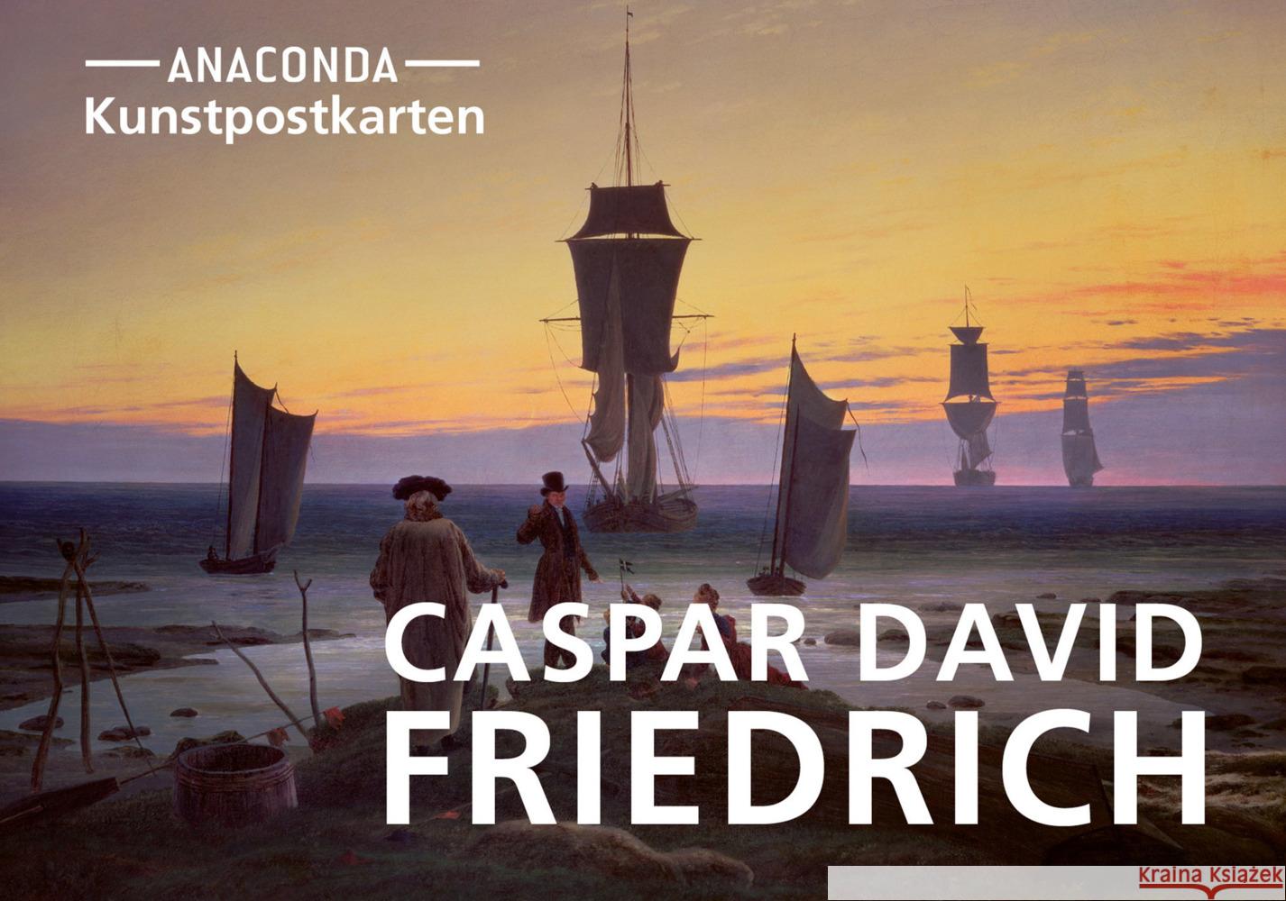 Postkarten-Set Caspar David Friedrich  9783730611982 Anaconda - książka
