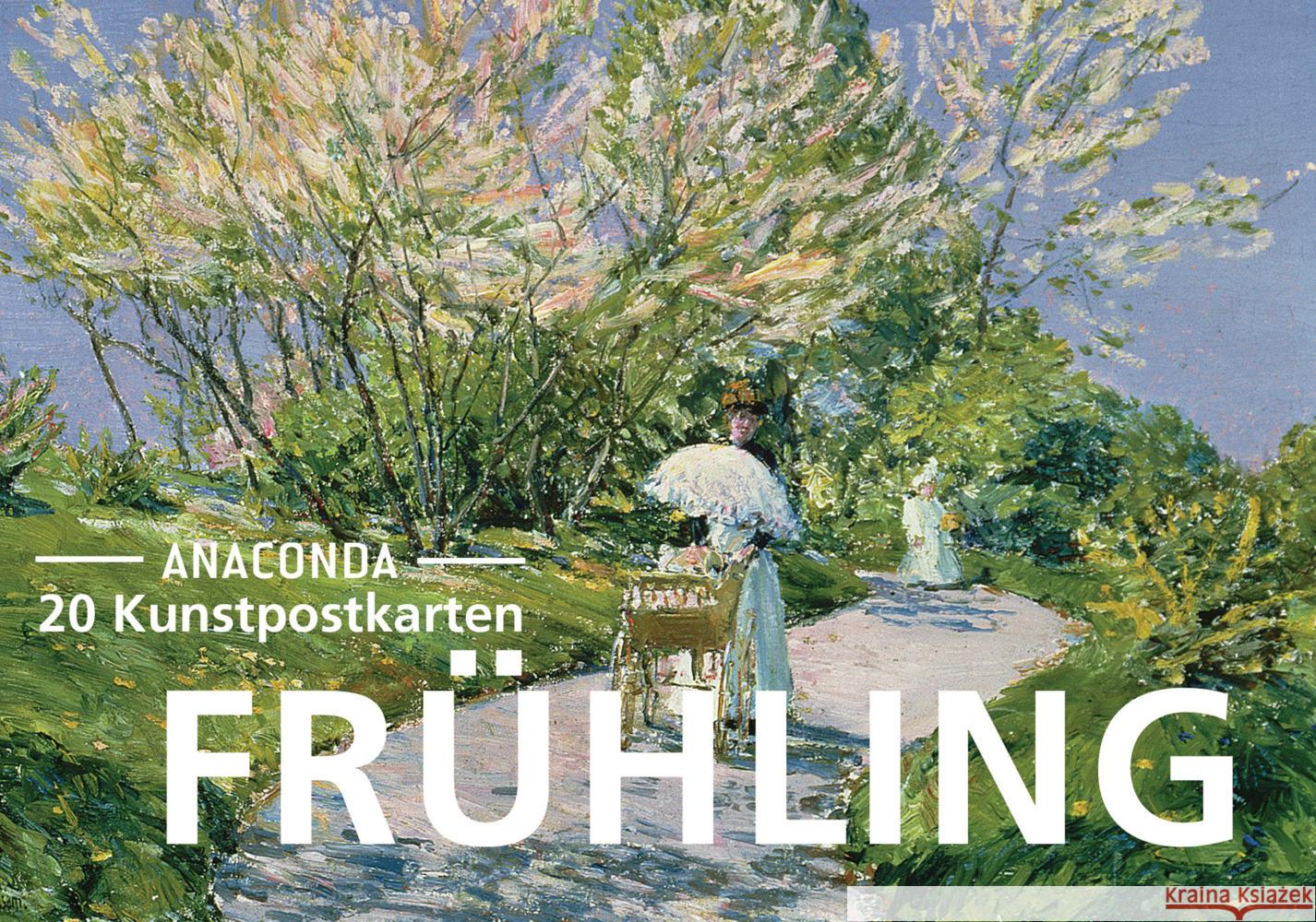 Postkarten-Set Frühling  9783730611302 Anaconda - książka