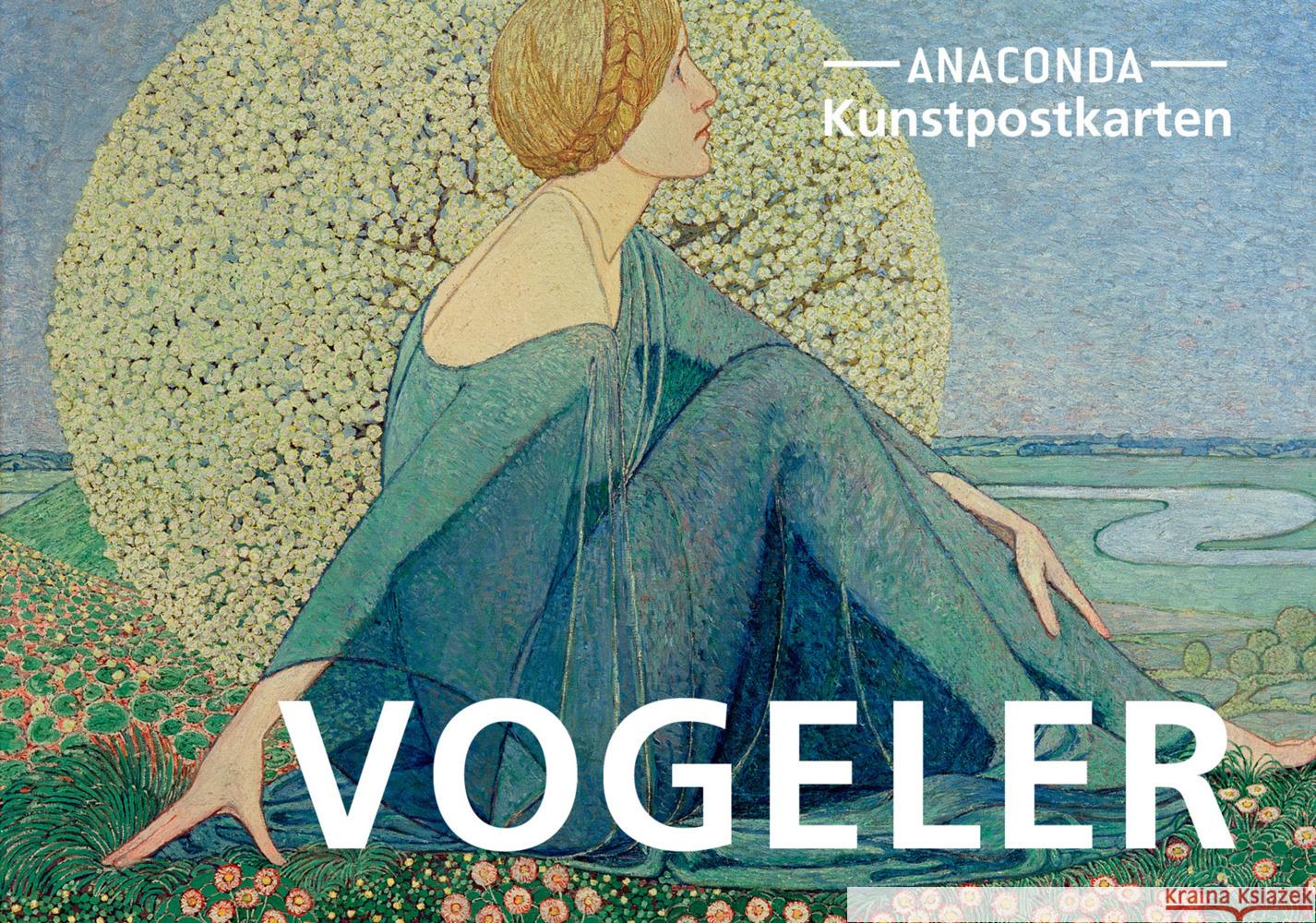 Postkarten-Set Heinrich Vogeler  9783730612217 Anaconda - książka