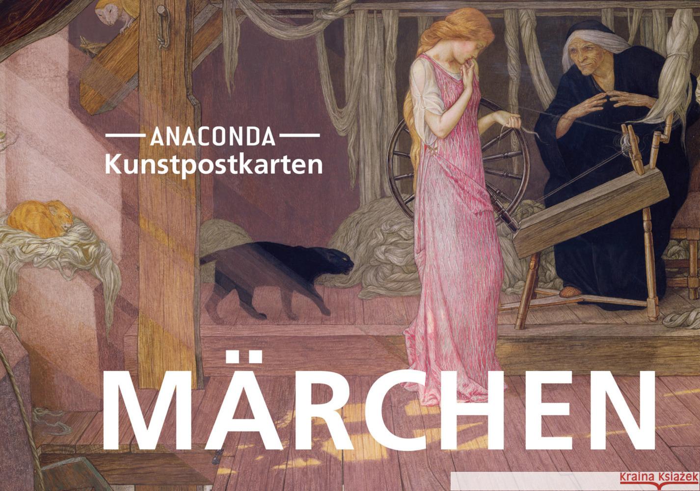 Postkarten-Set Märchen  9783730611838 Anaconda - książka