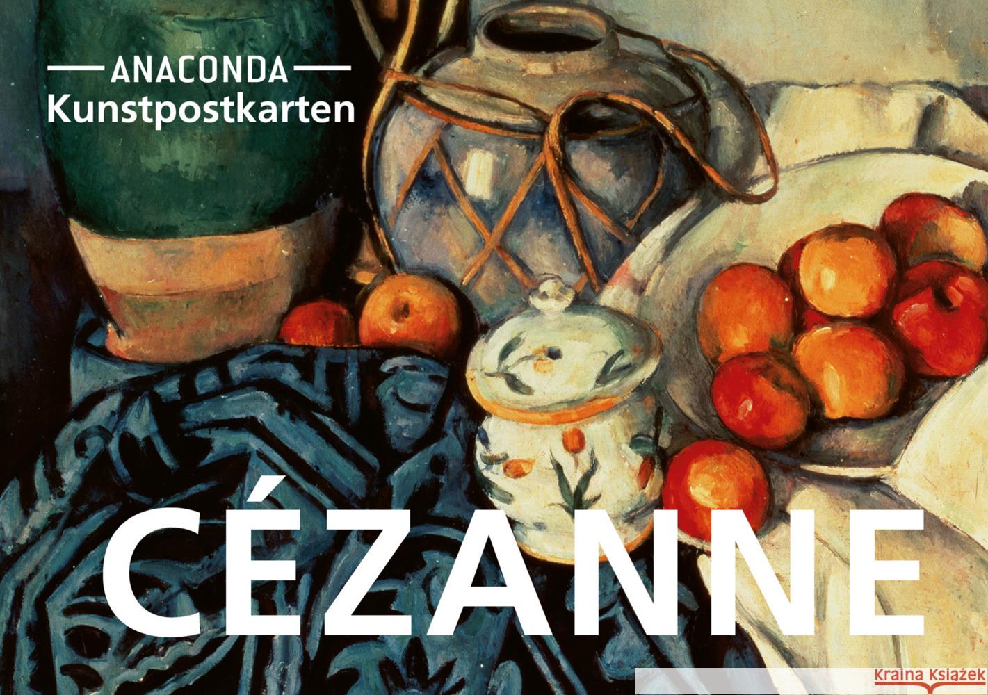 Postkarten-Set Paul Cézanne  9783730612262 Anaconda - książka