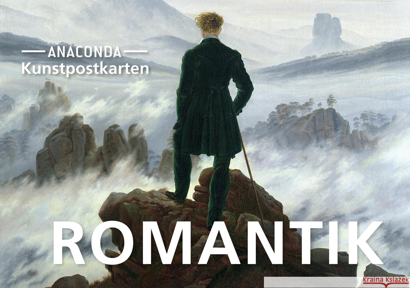 Postkarten-Set Romantik  9783730615058 Anaconda - książka