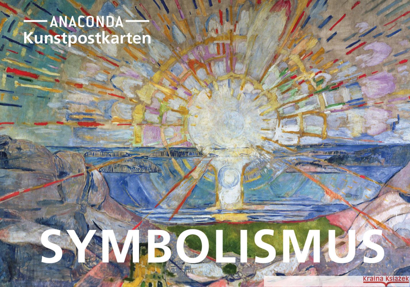 Postkarten-Set Symbolismus  9783730611722 Anaconda - książka